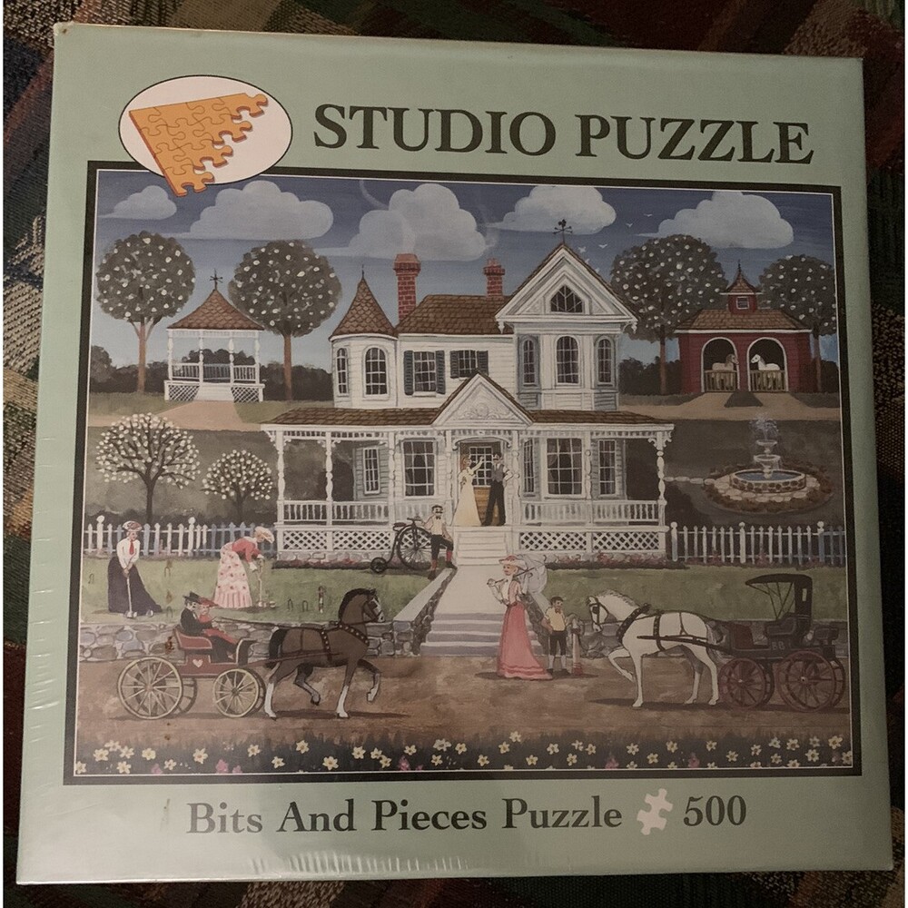 Bits & Pieces 500 Piece Puzzle 16x20 Sunday At The Homestead New/Factory Sealed